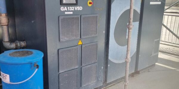 3 number Atlas Copco Compressors GA132 VSD all identical.