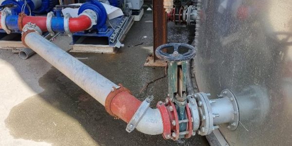 5,000 cubic ltr water tank used plant and machinery