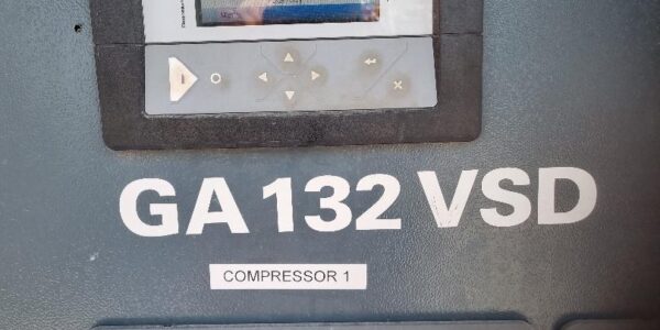 3 number Atlas Copco Compressors GA132 VSD all identical.