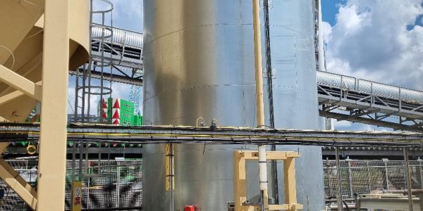 5,000 cubic ltr water tank used plant and machinery