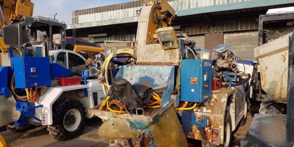 European Steel Ltd - Plant and Machinery - Concrete Spraying Machine