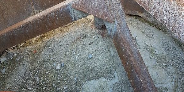 European Steel Ltd - Muck skips with frames