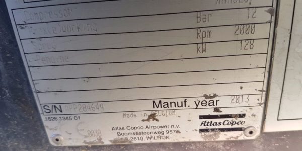 European Steel Ltd - Atlas copco compressors