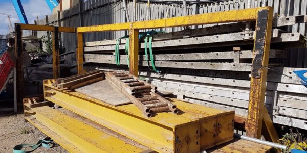 European Steel Ltd - Muck skips with frames