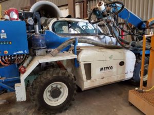 European Steel Ltd - Meyco concrete sprayer