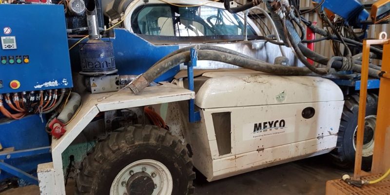 European Steel Ltd - Meyco concrete sprayer