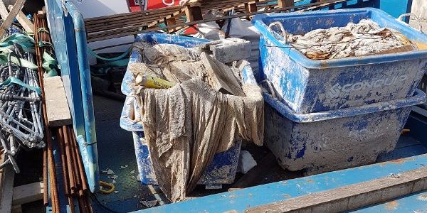 European Steel Ltd - Muck skips with frames