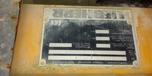 European Steel Ltd - Plant and Machinery - Liebherr 944 tunnel excavators