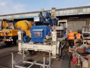 European Steel Ltd - Plant and Machinery - Concrete Spraying Machine