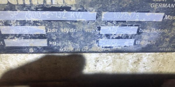 Schwing Concrete Pumps used plant and machinery