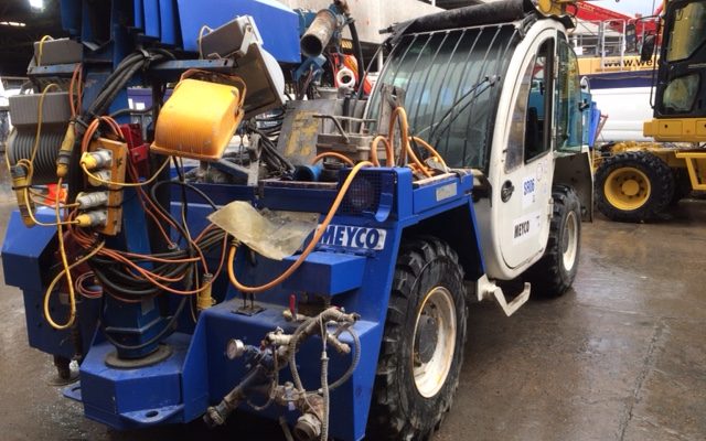 European Steel Ltd - Plant and Machinery - Meyco Poco shotcrete spraying machines