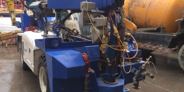 European Steel Ltd - Plant and Machinery - Meyco Poco shotcrete spraying machines