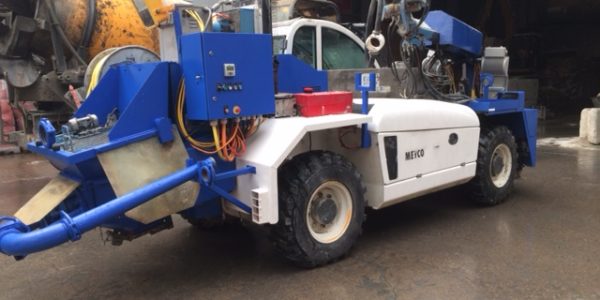 European Steel Ltd - Plant and Machinery - Meyco Poco shotcrete spraying machines
